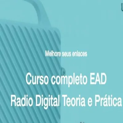 Capa de Curso Completo EAD Rádio Enlace Digital: Teoria e Prática