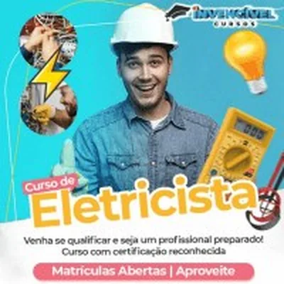 Capa de Curso de Eletricista - Plano Básico