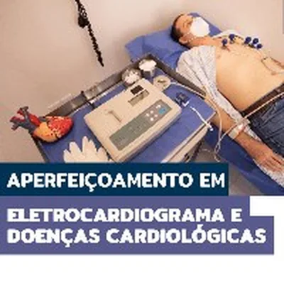 Capa de Curso EAD de Eletrocardiograma e Doenças Cardiológicas