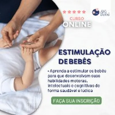 Capa de Curso Estimulação de Bebês