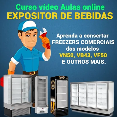 Capa de Curso Expositor de Bebidas 2.0: Refrigeração Comercial