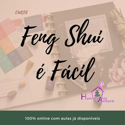 Capa de Curso Feng Shui é Fácil