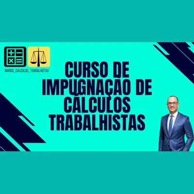 Capa de Curso de Impugnação de Cálculos Trabalhistas
