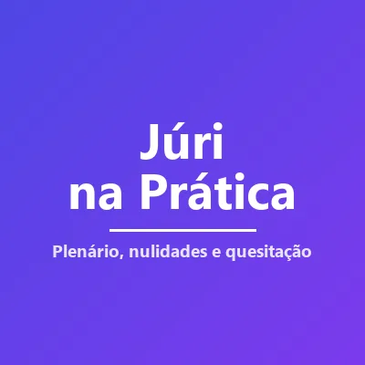 Capa de Curso Júri na Prática