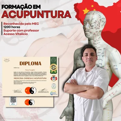 Capa de Curso Livre em Acupuntura