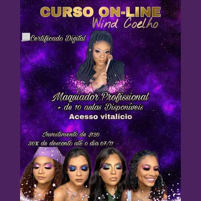 Capa de Maquiador Profissional WCoelho