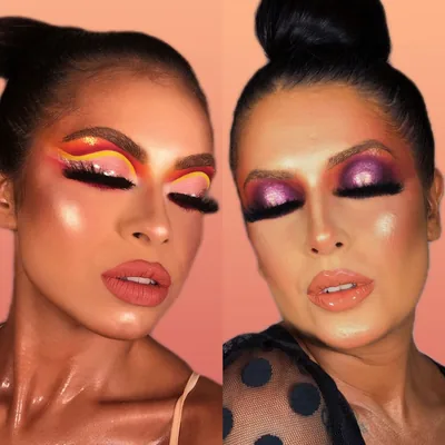 Capa de Curso de Maquiagem Flávia Makes: Pálpebra Luz e Cut Crease