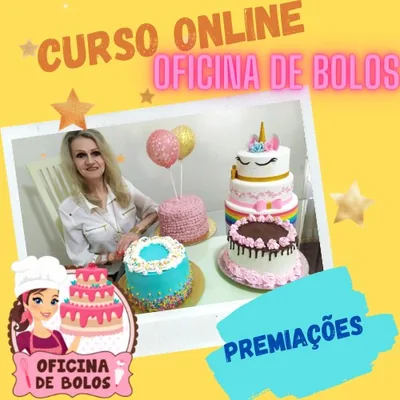 Capa de Curso Oficina de Bolos