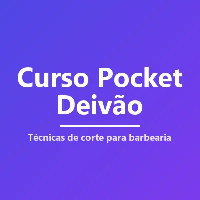 Capa de Curso Pocket do Deivão: técnicas de corte para barbearia
