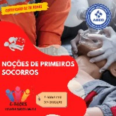 Capa de Curso Primeiros Socorros com Certificado 20h