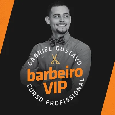 Capa de Curso Profissional Barbeiro VIP