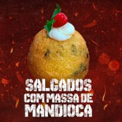 Capa de Curso Salgados com Massa de Mandioca