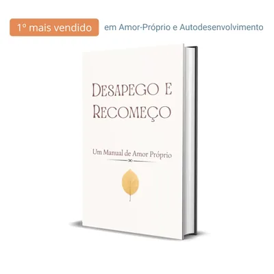 Capa de Desapego e Recomeço