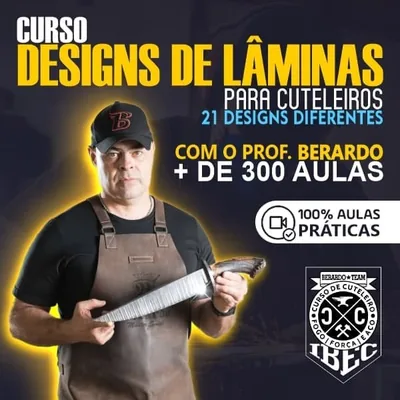 Capa de Designs de Lâminas para Cuteleiros