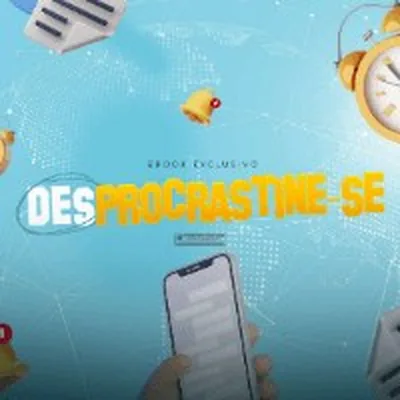 Capa de Desprocrastine-se: pare de largar seus objetivos pela metade