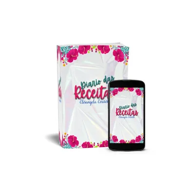 Capa de Diário de Receitas Caseiras