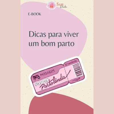 Capa de Dicas para Viver um Bom Parto