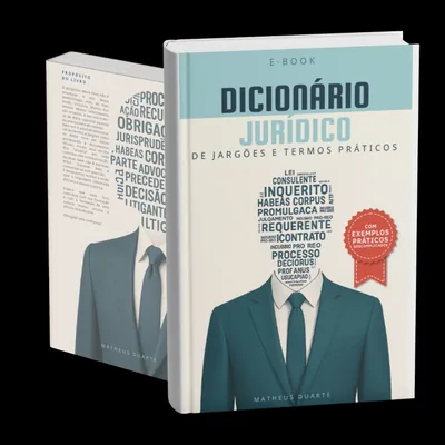 Capa de Dicionário Jurídico: Jargões e Termos Práticos