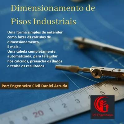 Capa de Dimensionamento de Pisos Industriais