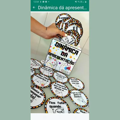 Capa de Dinâmica da Apresentação
