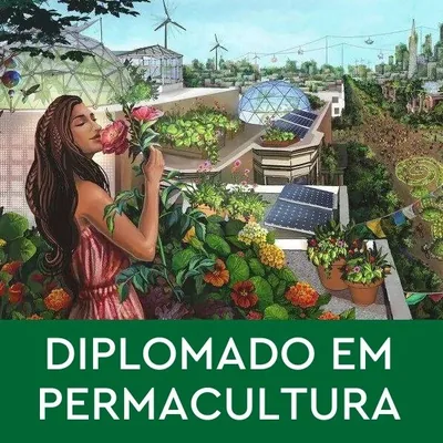 Capa de Diplomado de Design em Permacultura