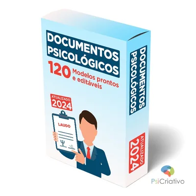 Capa de Documentos Psicológicos Atualizados
