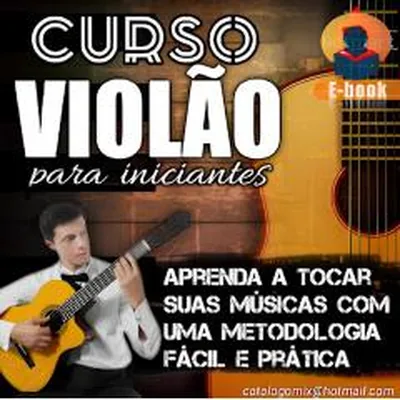 Capa de Ebook Curso de Violão Completo