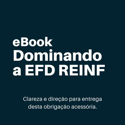 Capa de Ebook Dominando a EFD Reinf