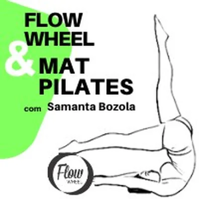 Capa de E-book Flow Wheel e os 34 Exercícios Originais de Mat Pilates