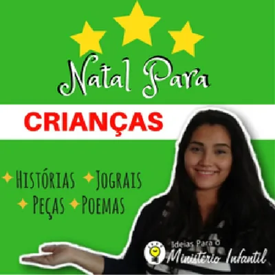 Capa de E-book Natal para Crianças: Histórias, Poemas e Jograis