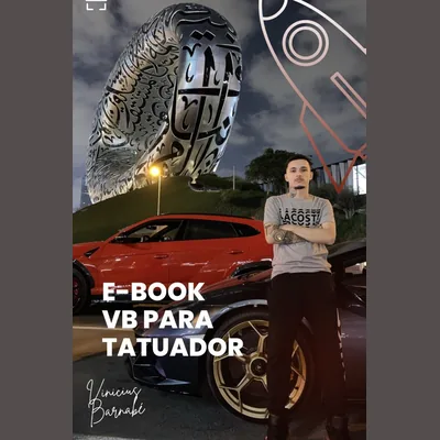 Capa de E-book para Tatuadores
