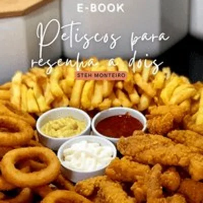Capa de E-book Petiscos para Resenha a Dois