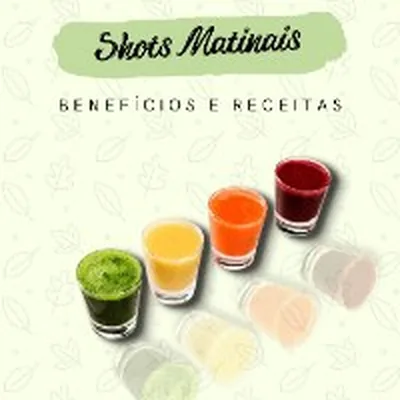 Capa de E-book Shots Matinais