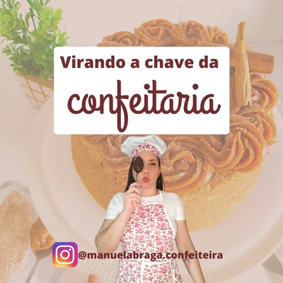 Capa de Virando a Chave da Confeitaria