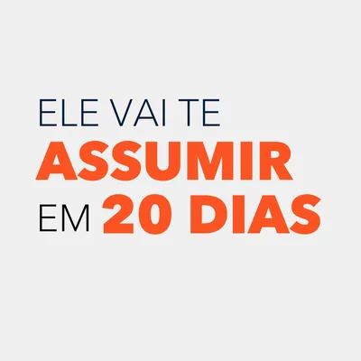 Capa de Ele vai te Assumir em 20 Dias