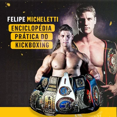 Capa de Enciclopédia Prática do Kickboxing