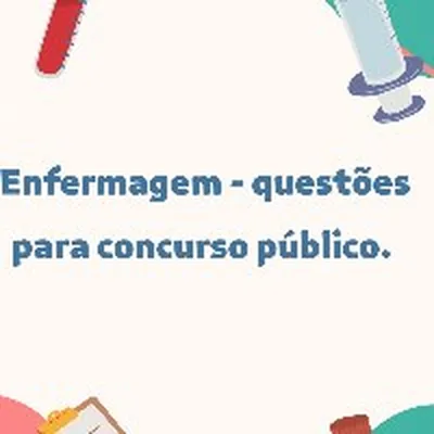 Capa de Enfermagem: Questões para Concurso Público
