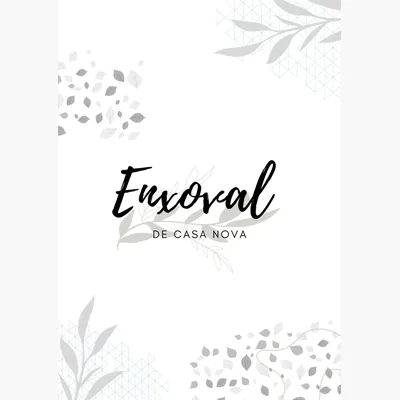Capa de Enxoval da Minha Primeira Casa