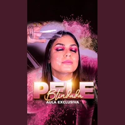 Capa de Escola de Maquiagem Pele Blindada 2.0