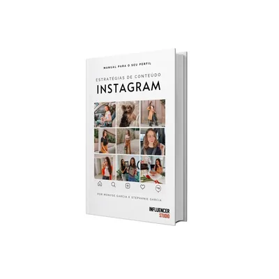 Capa de Estratégias de Conteúdo para o Instagram