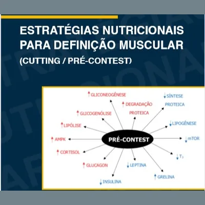 Capa de Estratégias Nutricionais para Definição Muscular