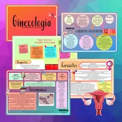 Capa de Fichas de Ginecologia: Mapas Mentais