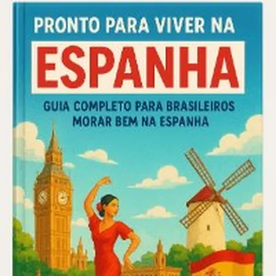 Capa de Fique Pronto para Viver na Espanha