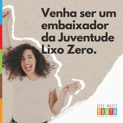 Capa de Formação de Embaixadores: Juventude Lixo Zero Brasil