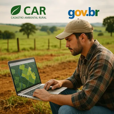 Capa de Formação Prática em Cadastro Ambiental Rural (CAR)
