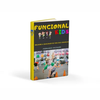 Capa de Funcional Kids: E-book de Treinos Funcionais