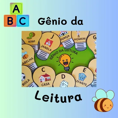 Capa de Gênio da Leitura
