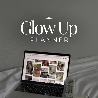 Capa de Glow Up Planner: Template Notion