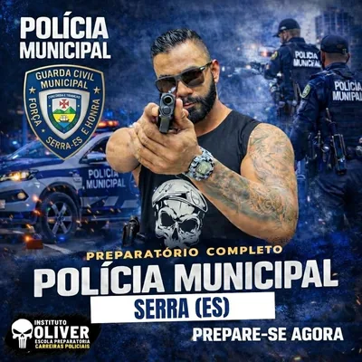 Capa de Guarda Municipal da Serra ES