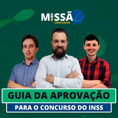 Capa de Guia da Aprovação no Concurso do INSS